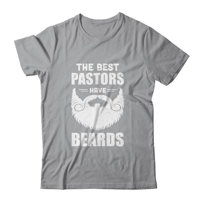 The Best Pastors Have Beards Pastor Appreciation Gift-T-Shirt & Hoodie-Classic T-Shirt-Sport Grey