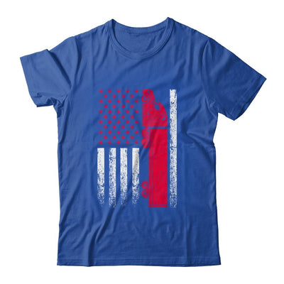 US American Flag Semi Truck Driver 18 Wheeler Trucker Gift-T-Shirt & Hoodie-Classic T-Shirt-Royal