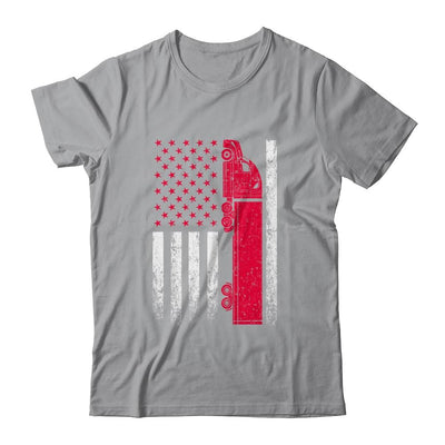 US American Flag Semi Truck Driver 18 Wheeler Trucker Gift-T-Shirt & Hoodie-Classic T-Shirt-Sport Grey