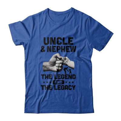 Uncle And Nephew The Legend And The Legacy-T-Shirt & Hoodie-Classic T-Shirt-Royal