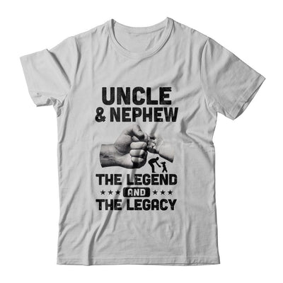 Uncle And Nephew The Legend And The Legacy-T-Shirt & Hoodie-Classic T-Shirt-White