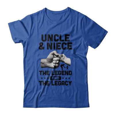 Uncle And Niece The Legend And The Legacy-T-Shirt & Hoodie-Classic T-Shirt-Royal