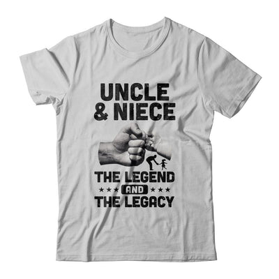 Uncle And Niece The Legend And The Legacy-T-Shirt & Hoodie-Classic T-Shirt-White