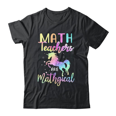 Unicorn Funny Math Teachers Are Mathgical-T-Shirt & Hoodie-Classic T-Shirt-Black