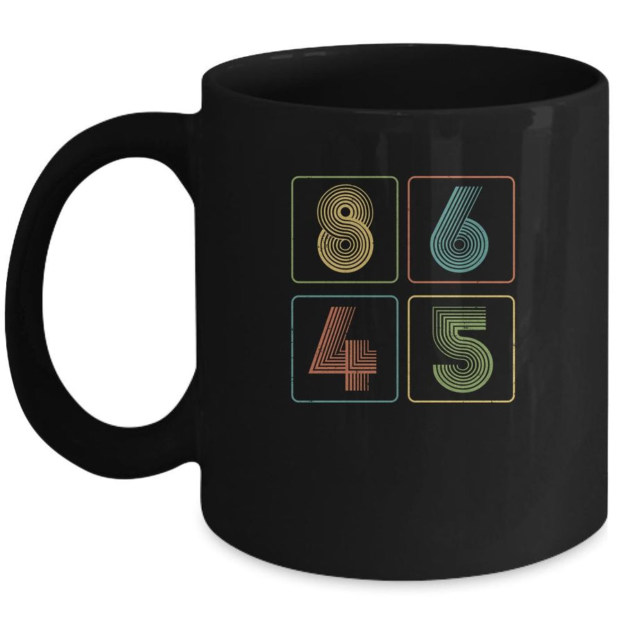 Vintage Classic Retro 8645 Funny Political Mug-Coffee Mug-Mug-Black