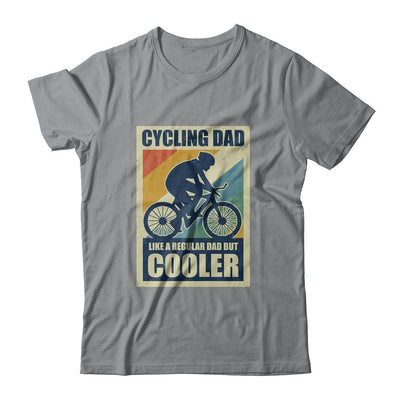 Vintage Cycling Dad Bike Rider Cyclist Fathers Day Funny-T-Shirt & Hoodie-Classic T-Shirt-Sport Grey
