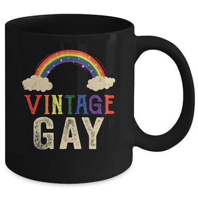 Vintage Gay LGBT Retro Gay Pride Month Funny LGBTQ Mug-Coffee Mug-