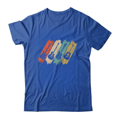 Vintage Guitar Gift For Women Men Music Band Guitarist Stuff-T-Shirt & Hoodie-Classic T-Shirt-Royal