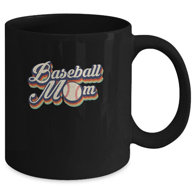 Vintage Retro Baseball Mom Funny Mother's Day Mug-Coffee Mug-