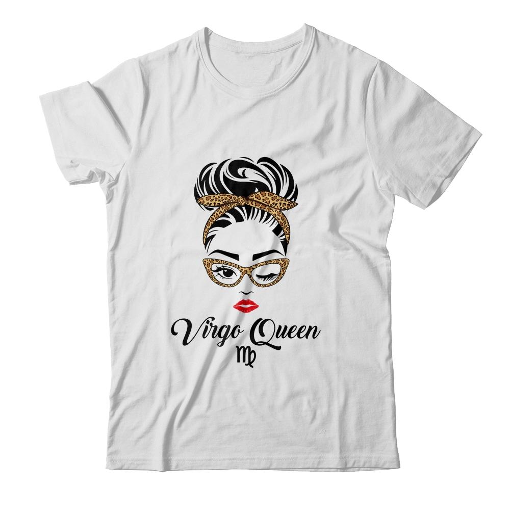 Virgo Queen Woman Leopard Lips Eyes Lady Birthday Gifts