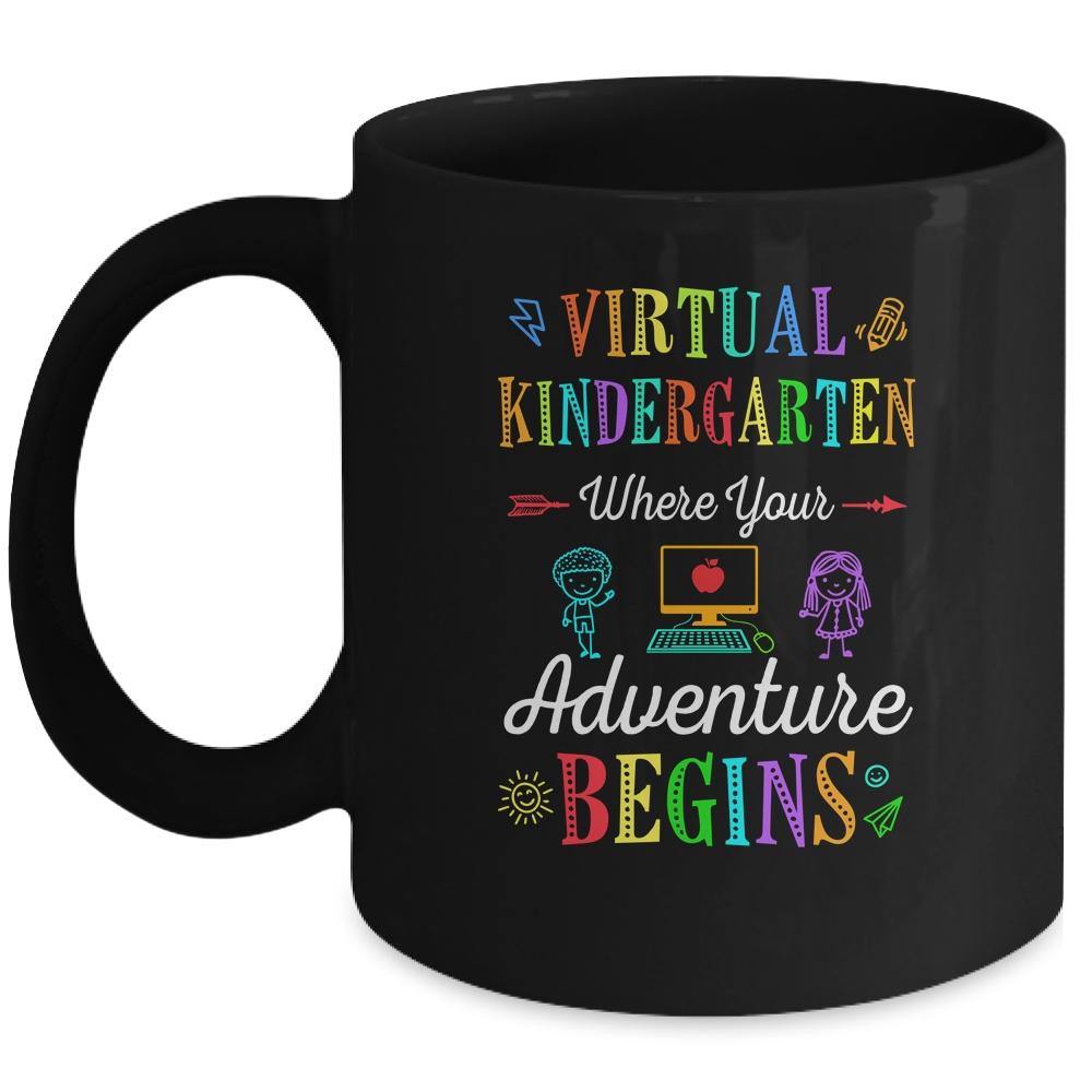 Virtual Kindergarten Where Your Adventure Begins Teacher Mug