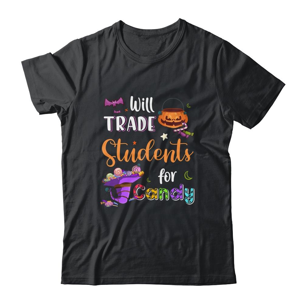 Will Trade Students For Candy Halloween Costume Teacher Gift