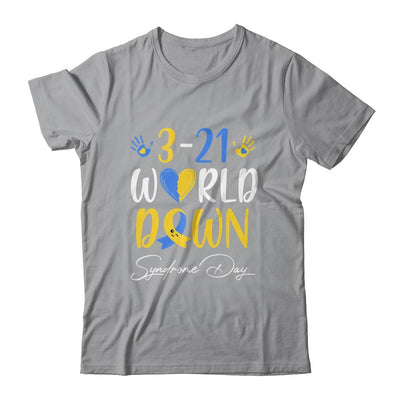 World Down Syndrome Day 3-21 Support 21 March-T-Shirt & Hoodie-Classic T-Shirt-Sport Grey