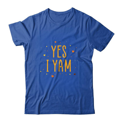 Yes I Yam She's My Sweet Potato Matching Couple Gift-T-Shirt & Hoodie-Classic T-Shirt-Royal