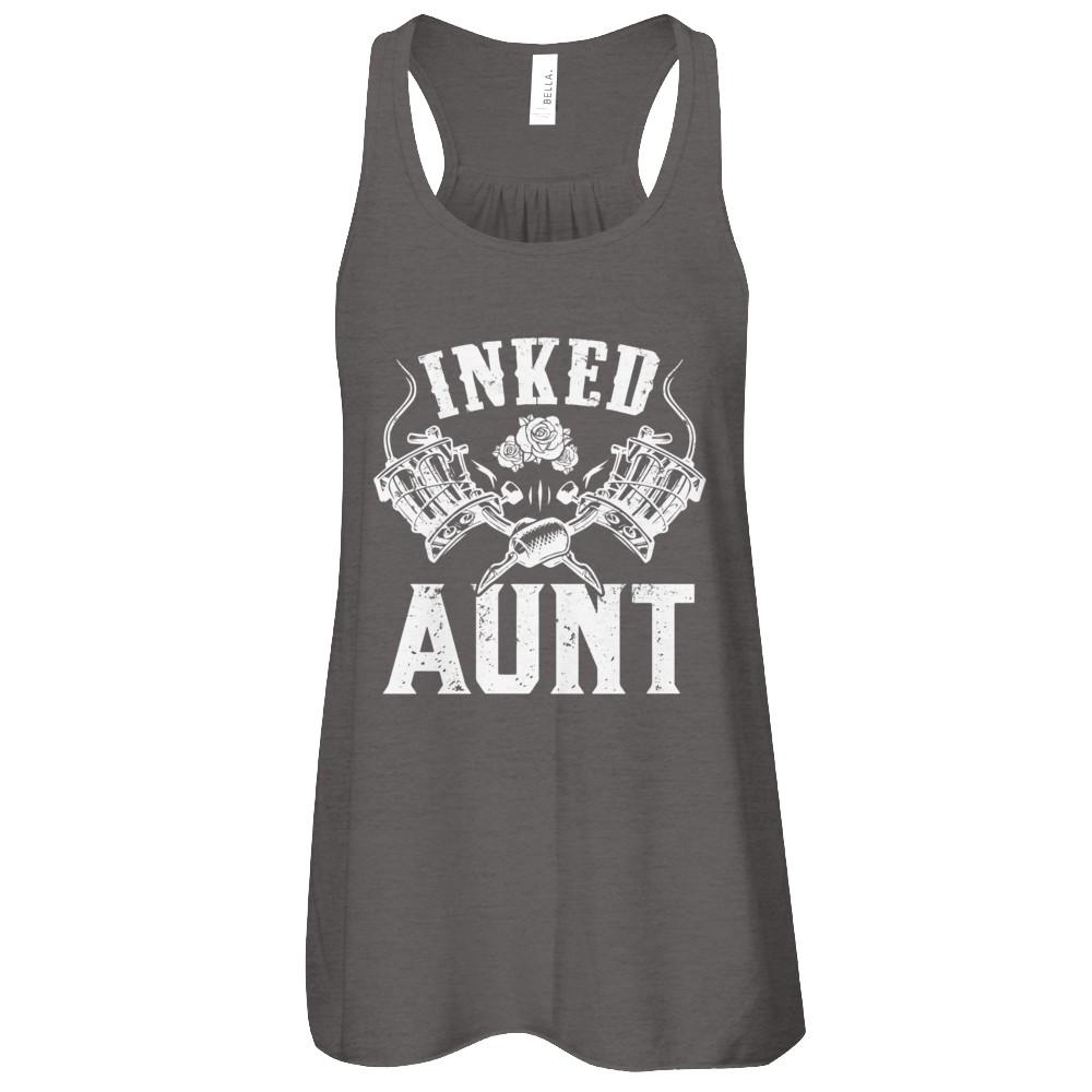 Inked Aunt Rose Tattooed Tattoos-T-Shirt & Tank Top-