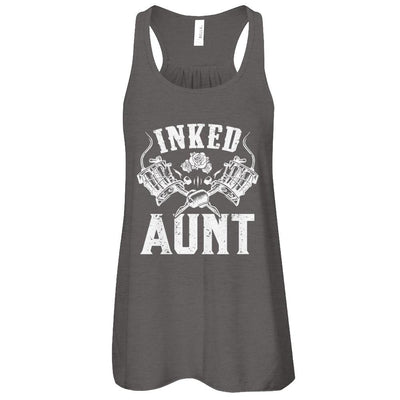 Inked Aunt Rose Tattooed Tattoos-T-Shirt & Tank Top-