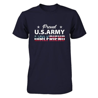 Proud Us Army Girlfriend-T-Shirt & Hoodie-Premium T-Shirt-Midnight Navy