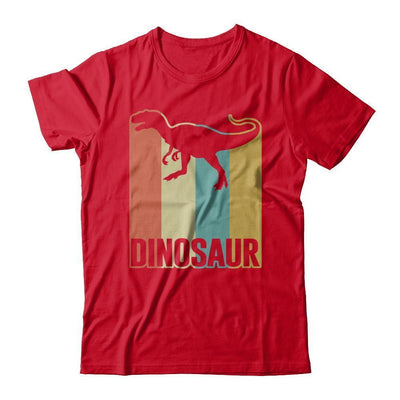 Classic Vintage Retro Style Dinosaur-T-Shirt & Hoodie-Premium T-Shirt-Red