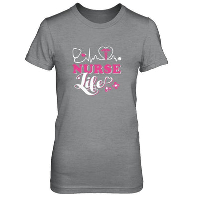 Nurse Life Lover-T-Shirt & Tank Top-Women's T-Shirt-Sport Grey