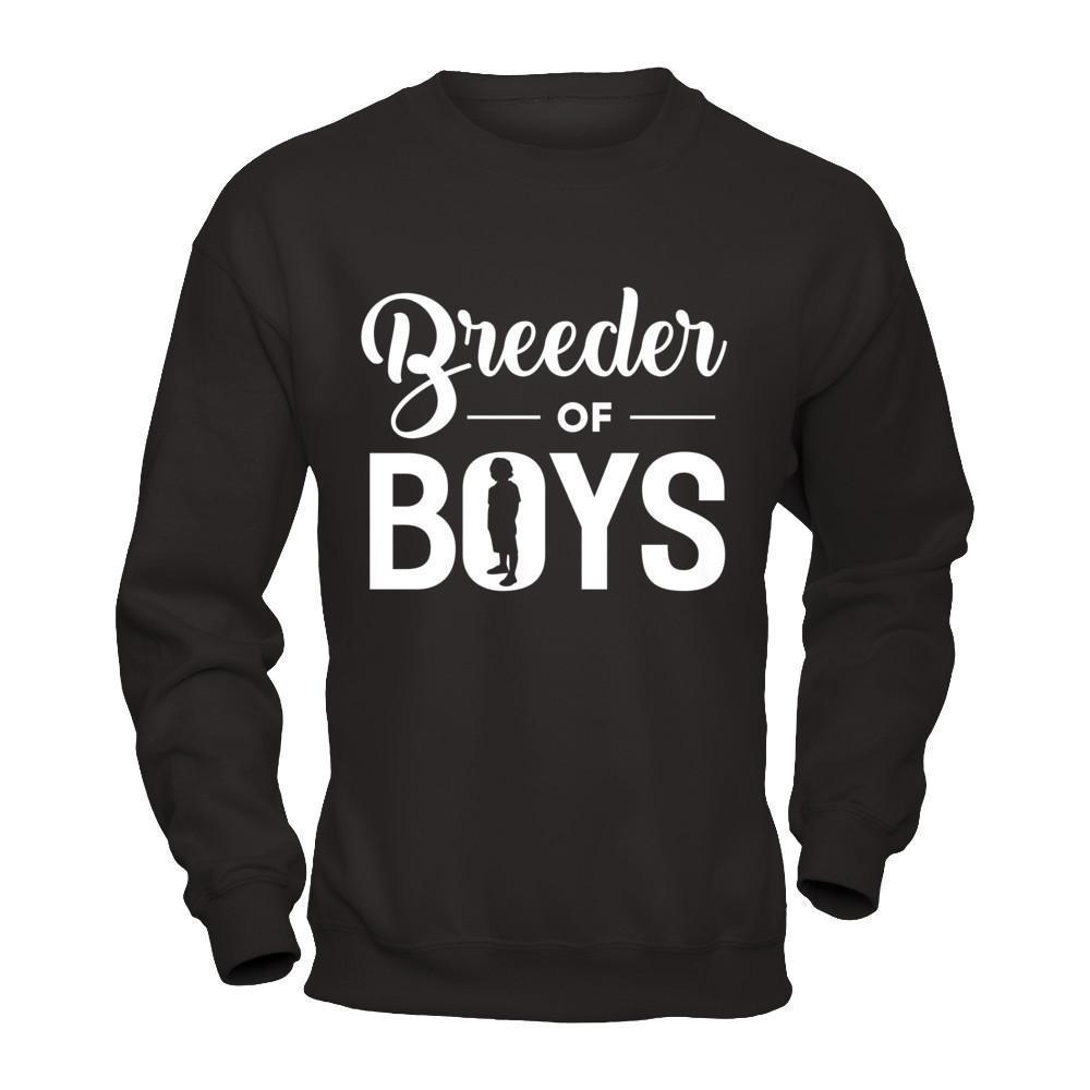 Breeder Of Boys-T-Shirt & Hoodie-Crewneck Sweatshirt-Black