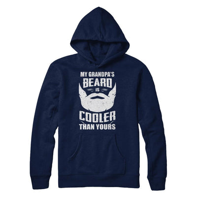 My Grandpa's Beard Is Cooler Than Yours-T-Shirt & Hoodie-Pullover Hoodie-Navy
