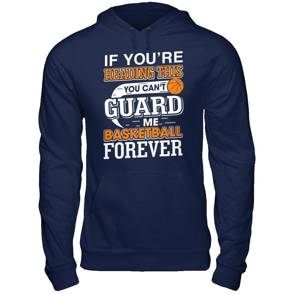 If You're Reading This You Can't Guard-T-Shirt & Hoodie-Pullover Hoodie-Navy