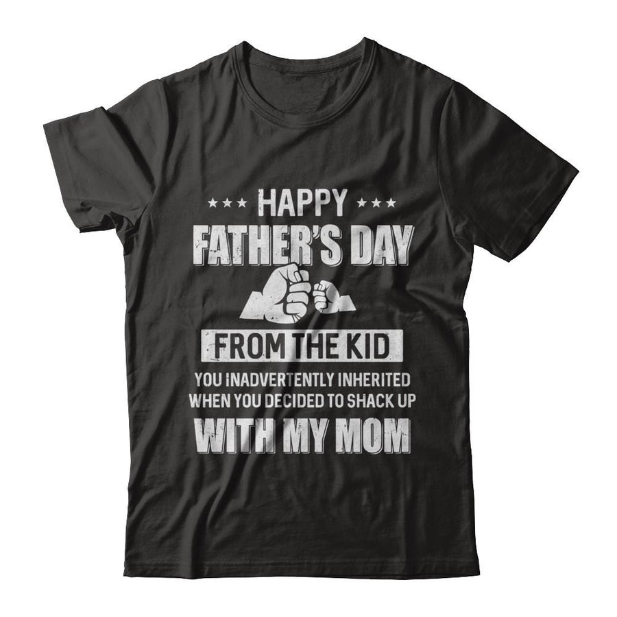 Happy Father's Day From The Kid You Inadvertently Daddy-T-Shirt & Hoodie-Classic T-Shirt-Black