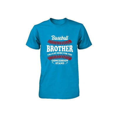 Baseball Brother I'm Just Here For The Concession Stand Youth-Youth Shirt-