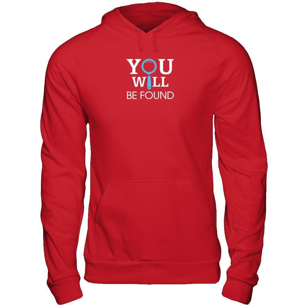 You Will Be Found-T-Shirt & Tank Top-Pullover Hoodie-Red