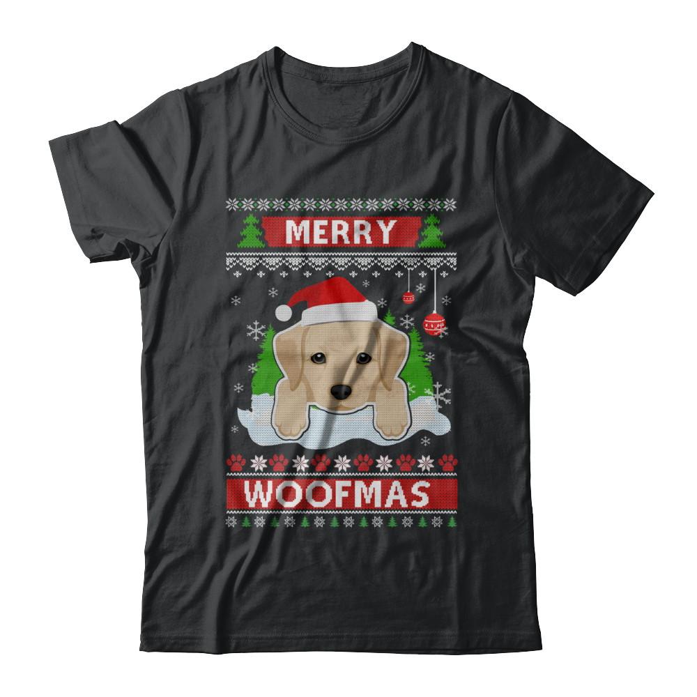 Labrador Merry Woofmas Ugly Christmas Sweater