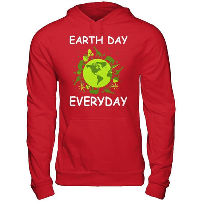 Trees And Plants On Earth Day Everyday 20178-T-Shirt & Hoodie-Pullover Hoodie-Red