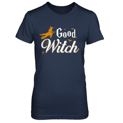Good Witch Halloween-T-Shirt & Hoodie-Women's T-Shirt-Navy