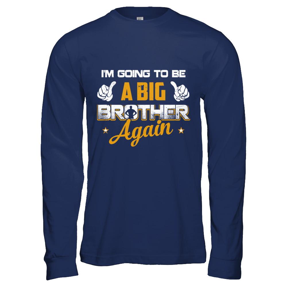 Big Brother Again-T-Shirt & Hoodie-Long Sleeve T-Shirt-Navy