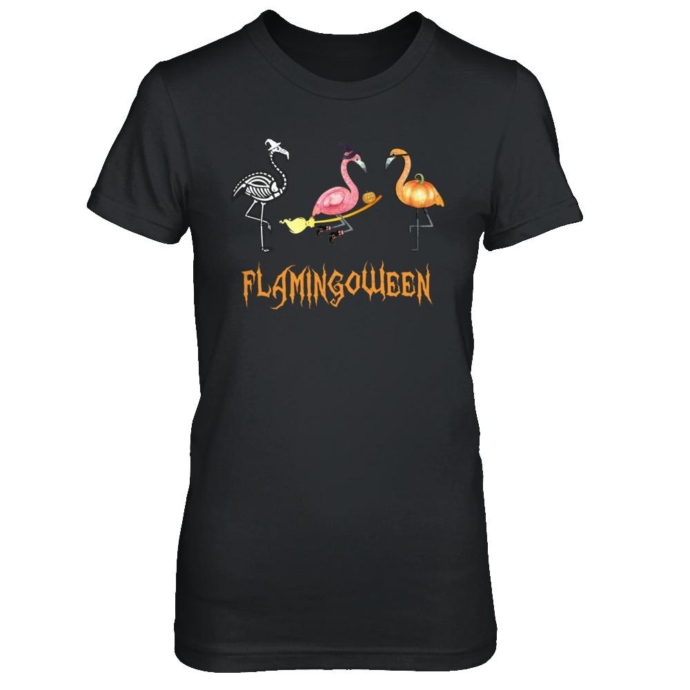 Funny Flamingo Halloween Flamingoween
