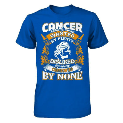 Cancer Hated By Many Wanted By Plenty-T-Shirt & Hoodie-Premium T-Shirt-Royal