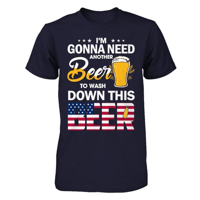I'm Gonna Need Another Beer To Wash Down This Beer-T-Shirt & Hoodie-Premium T-Shirt-Midnight Navy