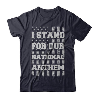 I STAND FOR OUR NATIONAL ANTHEM-T-Shirt & Hoodie-Premium T-Shirt-Midnight Navy
