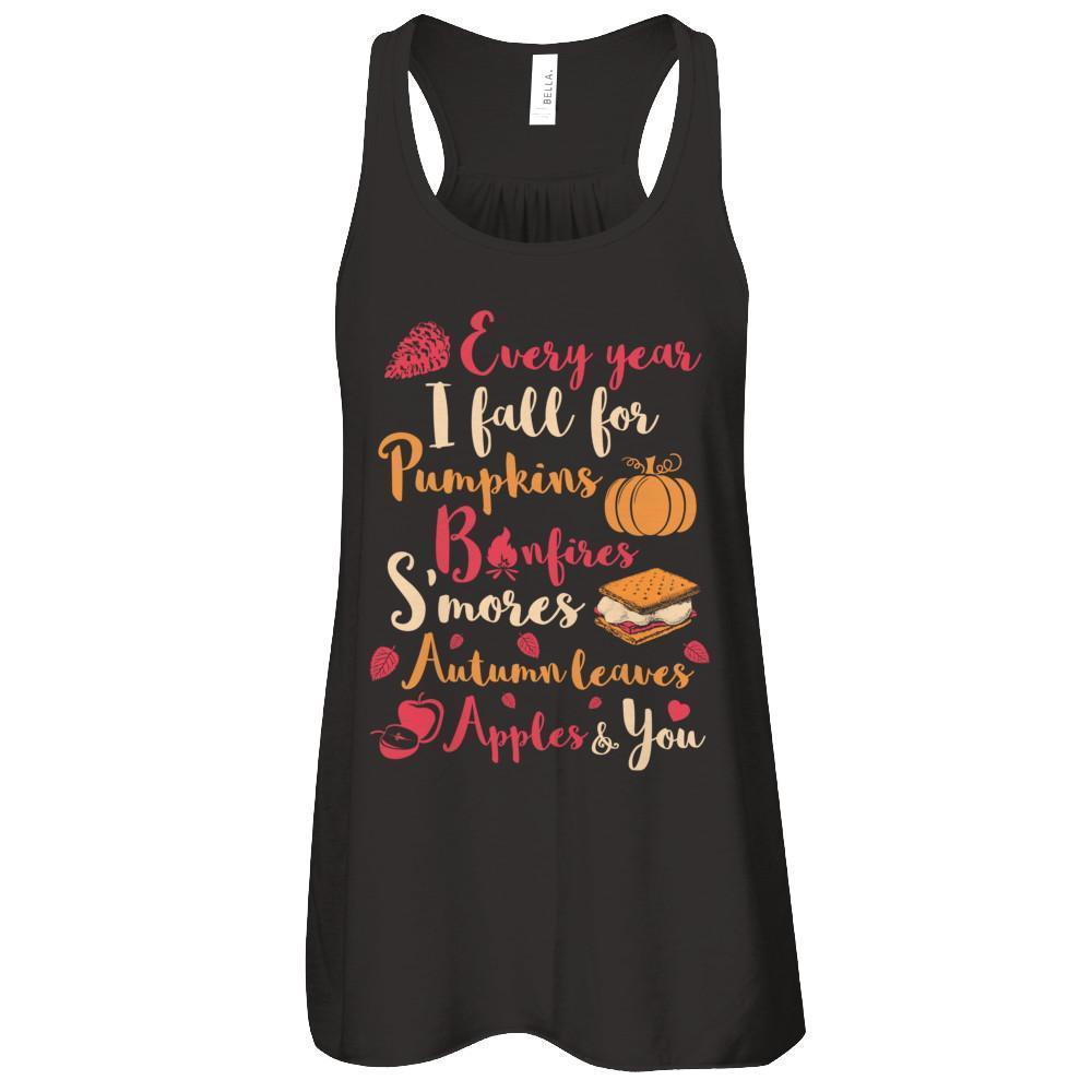 Every Year I Fall For Pumpkins Bonfires S'mores Autumn