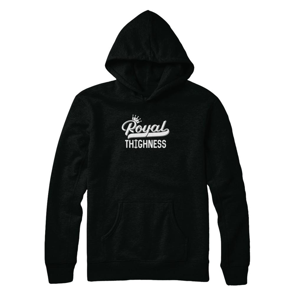 Royal Thighness Funny Sayings Fitness Gym Bodybuilding-T-Shirt & Tank Top-Pullover Hoodie-Black