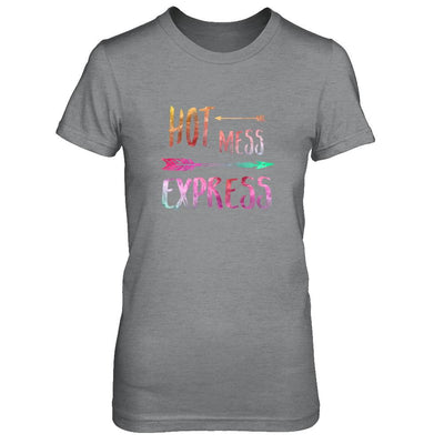 Hot Mess Express-T-Shirt & Tank Top-Women's T-Shirt-Sport Grey