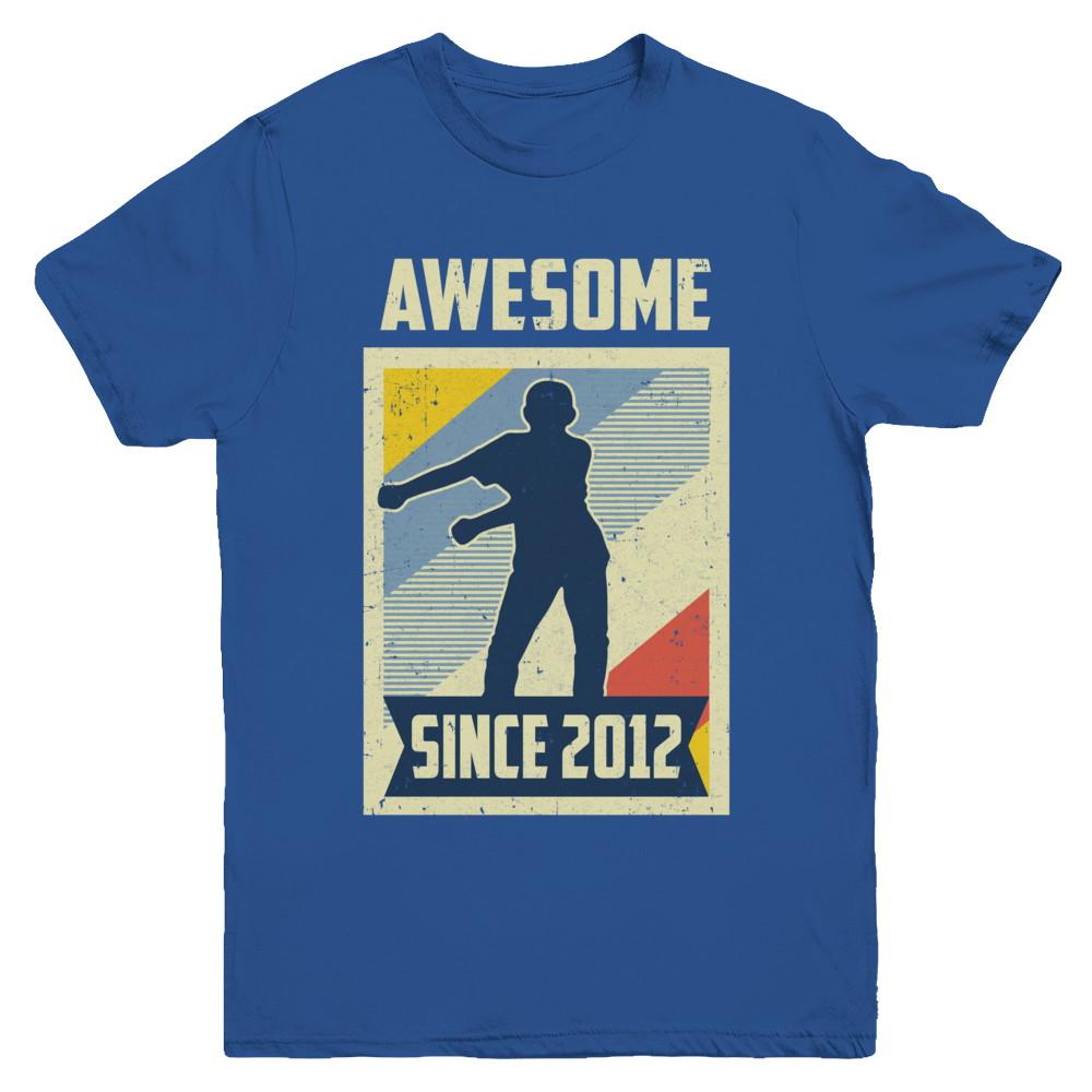 Vintage Floss 9th 2012 Birthday Gift for 9 Years Old Youth-Youth Shirt-Youth T-Shirt-Royal