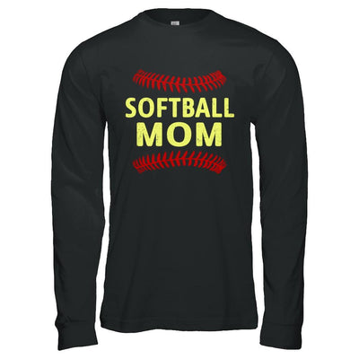 Softball Mom-T-Shirt & Hoodie-