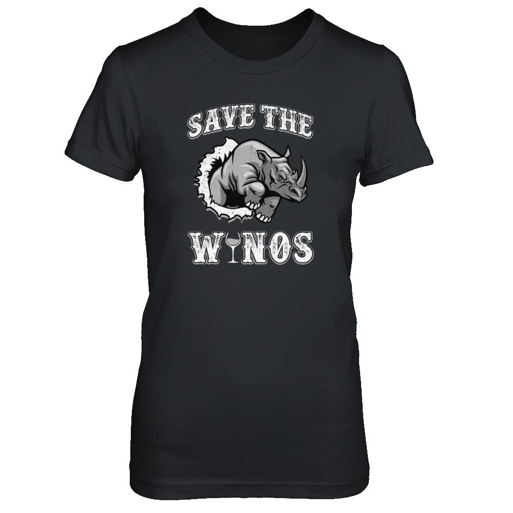 Save The Winos Wine Rhino