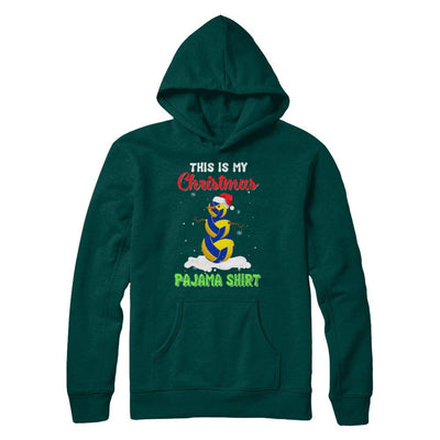 This Is My Christmas Pajama Xmas Snowman Volleyball-T-Shirt & Sweatshirt-Pullover Hoodie-Deep Forest