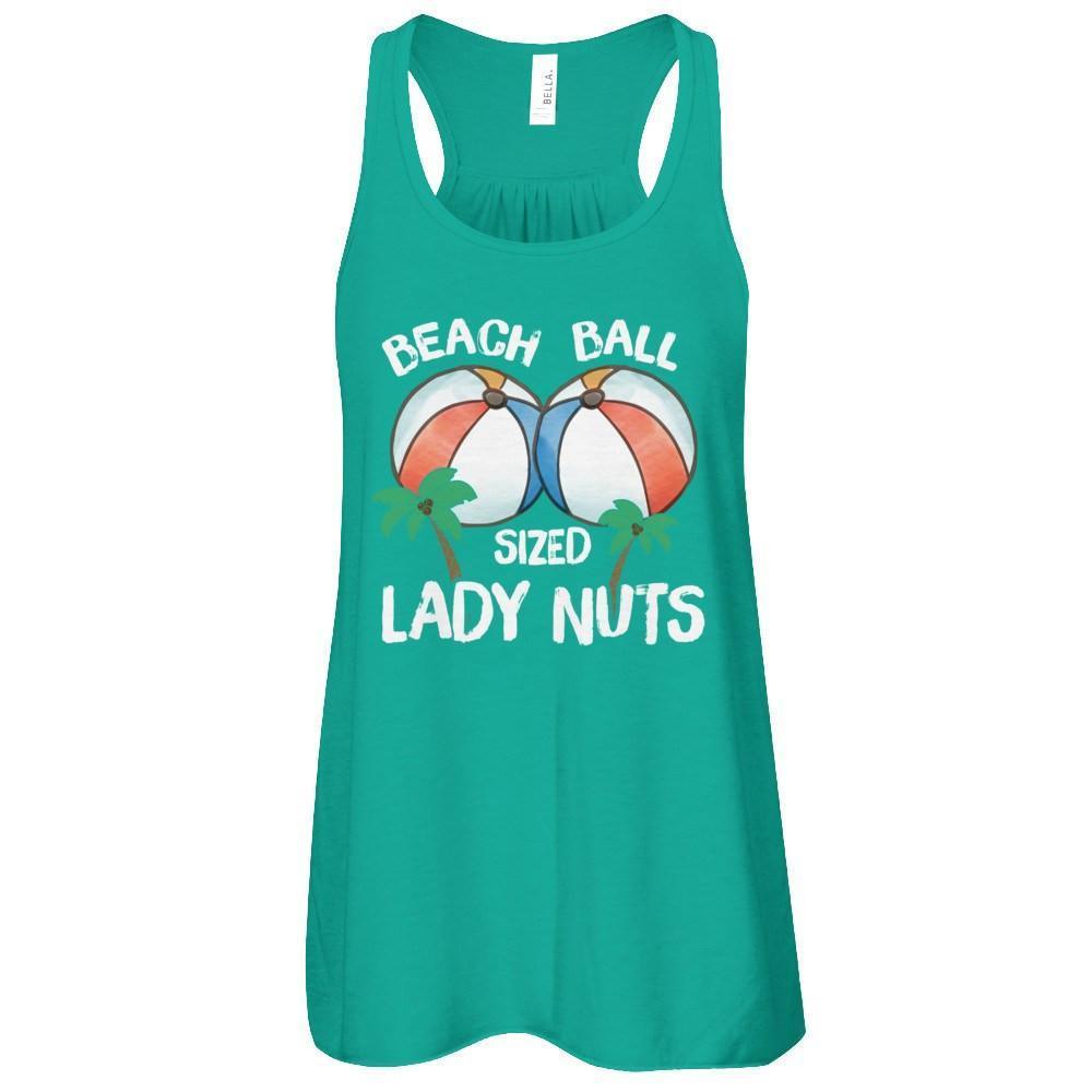 Beach Ball Sized Lady Nuts-T-Shirt & Tank Top-