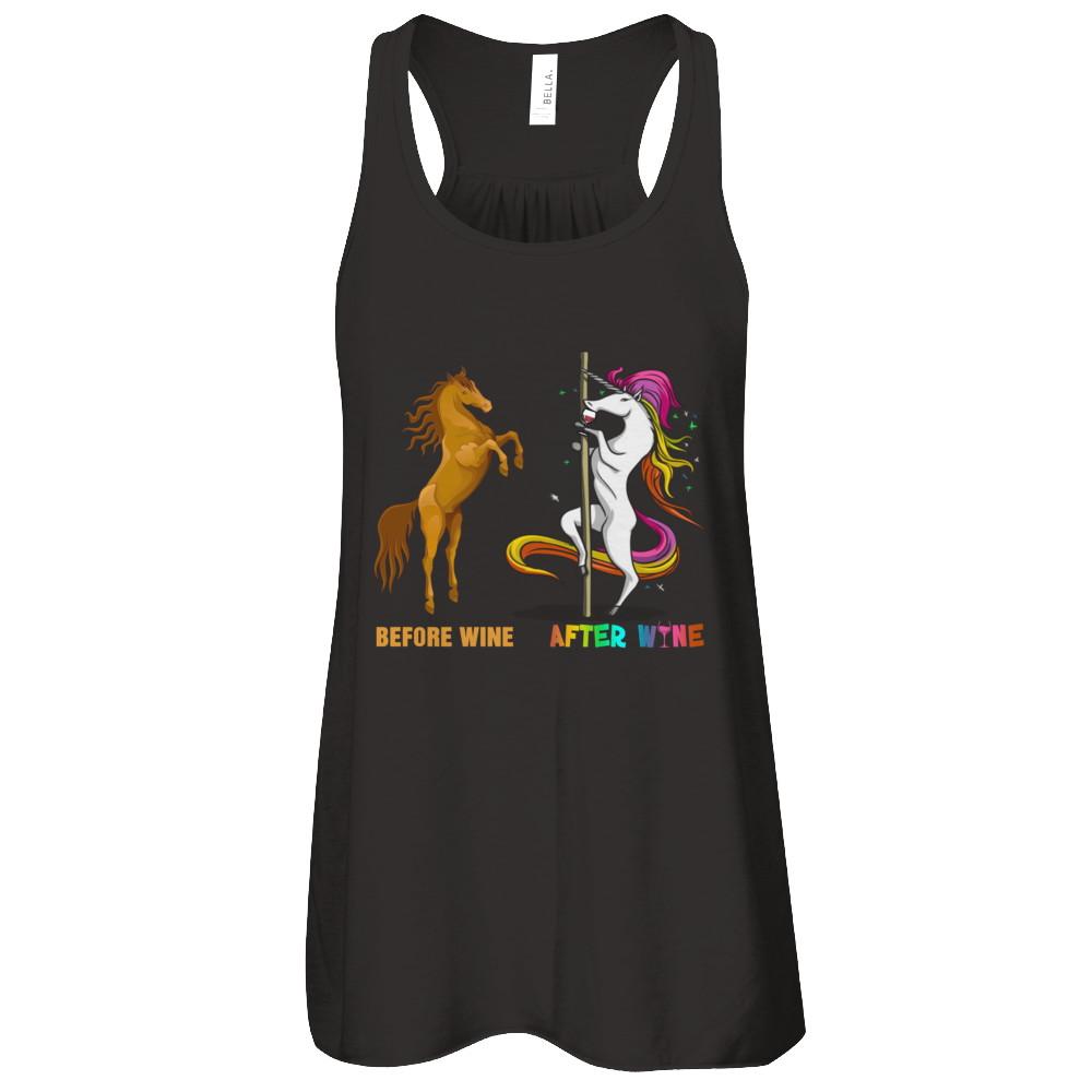 Before Wine After Wine Unicorn