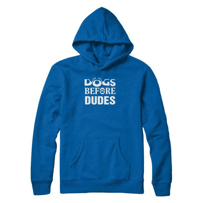 Dogs Before Dudes-T-Shirt & Tank Top-Pullover Hoodie-Royal