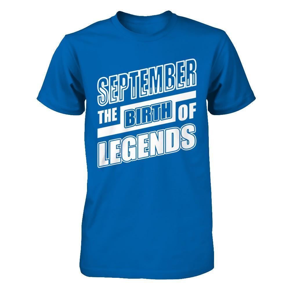 September The Birth Of Legends-T-Shirt & Hoodie-Classic T-Shirt-Royal