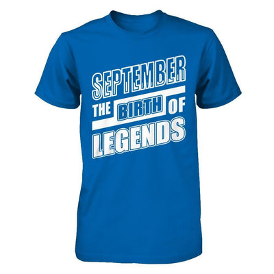 September The Birth Of Legends-T-Shirt & Hoodie-Classic T-Shirt-Royal