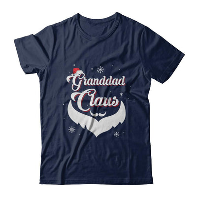 Santa Beard Matching Christmas Pajamas Granddad Claus-T-Shirt & Sweatshirt-Classic T-Shirt-Navy